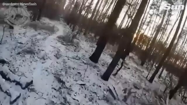 Ukrainian Special Forces strike Russian forces with assault rifles, snipers and grenade launchers