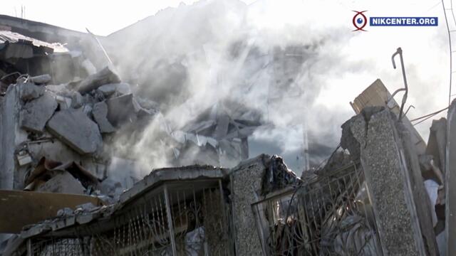 Удар ракетой по жилому дому в Николаеве