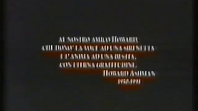 Closing to Beauty and the Beast Bootleg VHS