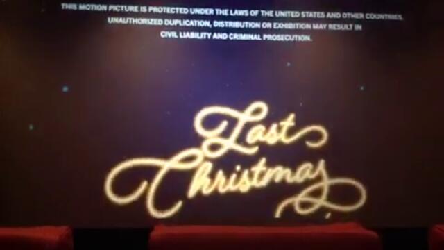 Closing to Last Christmas UK Cineworld