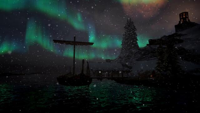 A rainy night in Skyrim ~ Skyrim Secunda Lofi Mix Remastered