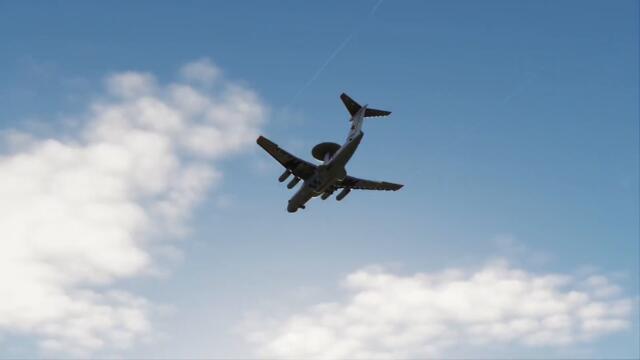 Посадка А-50, Ан-26 и Су-27