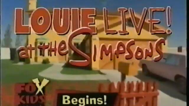y2mate.com - Louie Live at The Simpsons Fox Kids September 20 1997 complete_480p