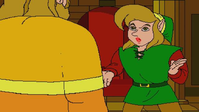 All Zelda_ The Wand Of Gamelon cutscenes remastered in HD 720p