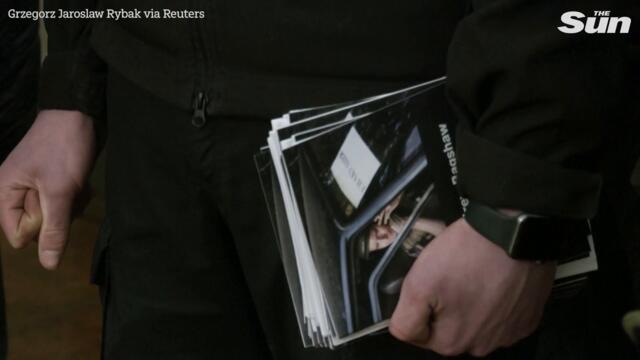 Tearful mourners remember British volunteer killed in eastern Ukraine