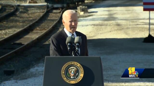Raw: President Biden's infrastructure speech in Baltimore