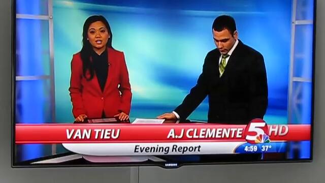 North Dakota News Bismarck  Anchor AJ Clemente Swears