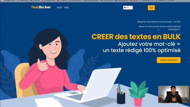 ✍🏻 Test de TEXTBULKER, la solution de #Redaction #AI en bulk full auto optimisé SEO