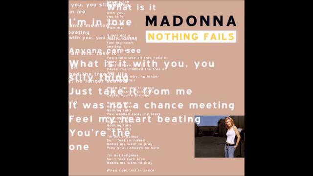Madonna - Nothing Fails (Nevins Global Dub)