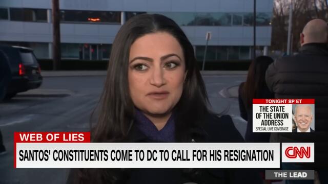 Hear Santos respond to constituents calling for his resignation