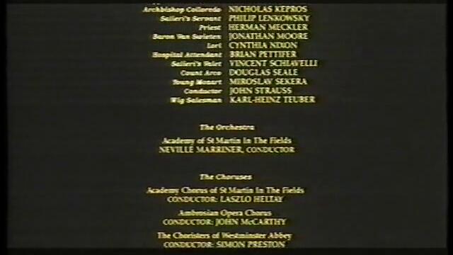 Затваряне На Амадеус На Българско Видео 1990 Vhs Rip