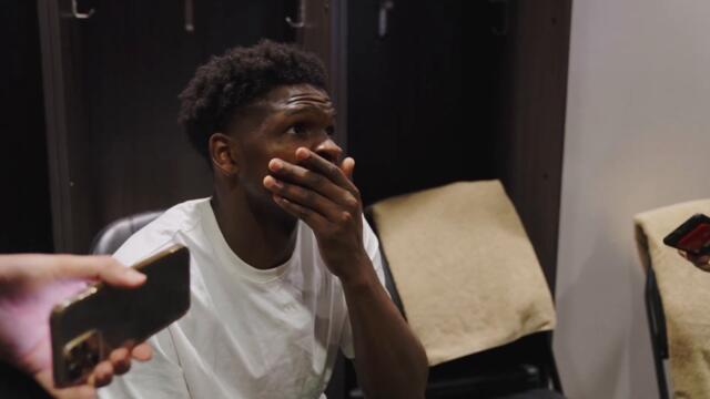 "Jaden And Nickeil Did A Great Job Tonight." | Anthony Edwards Postgame Sound | 03.04.23