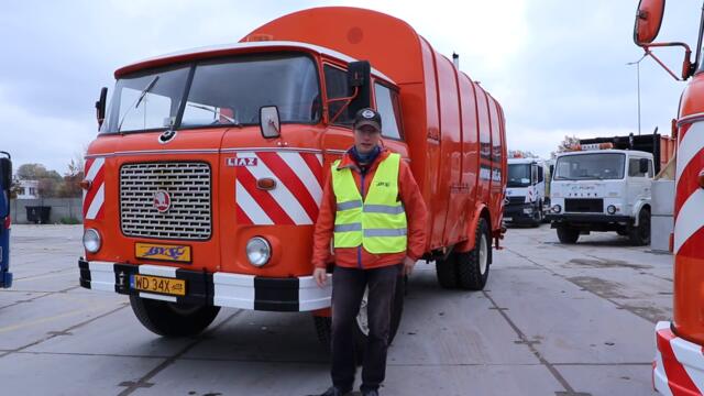 Skoda-Liaz 706 RT, śmieciarka i polewaczka