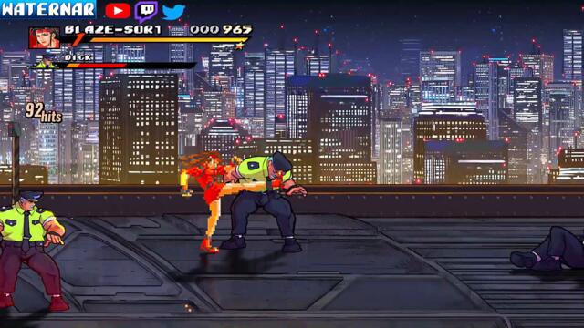 First Ever Blaze SoR1 Full Combo - Mania+ Stage 7 - Streets of Rage 4