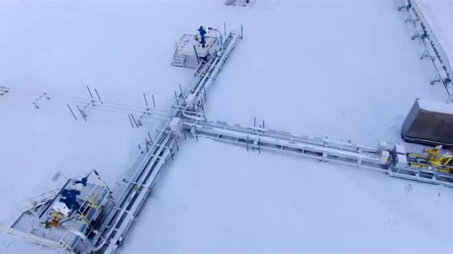 Как добывают газ в северных регионах России ( 1 )