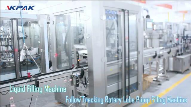 Filling Line For Shampoo, Shower Gel: Bottle Unscrambler, Filling, Capping Machine