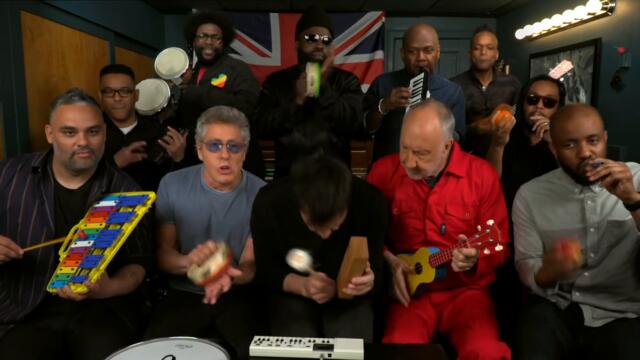Jimmy Fallon, The Who & The Roots Sing "Won't Get Fooled Again" (Classroom Instruments)