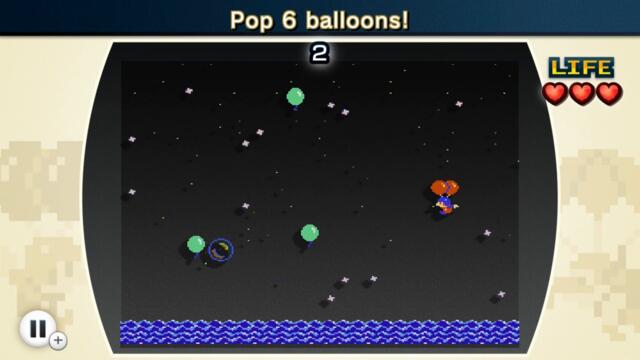 NES Remix: Remix 1 Stage 11 - Pop 6 balloons!