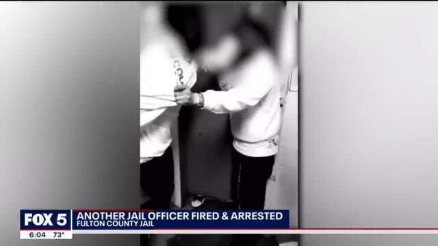 Another Fulton County Jail officer fired, arrested