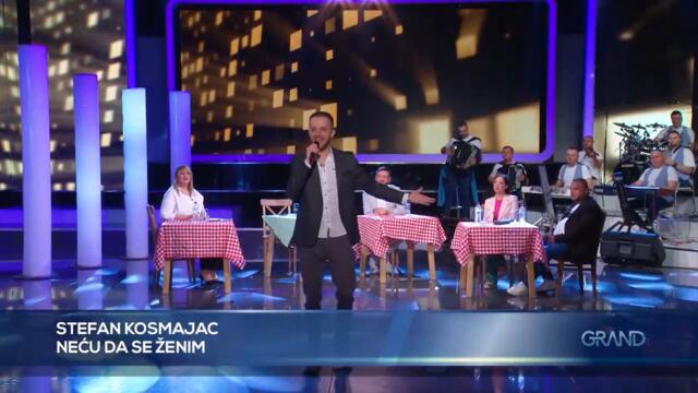 Stefan Kosmajac - Necu da se zenim - (ASMM) - (Tv Grand 04.04.2023.)