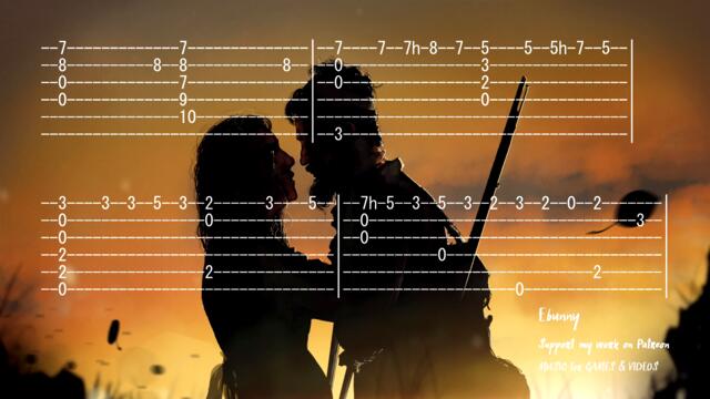 Celtic Irish Music - Johnny I Hardly Knew Ya [Full Acoustic Guitar Tab by Ebunny] Fingerstyle