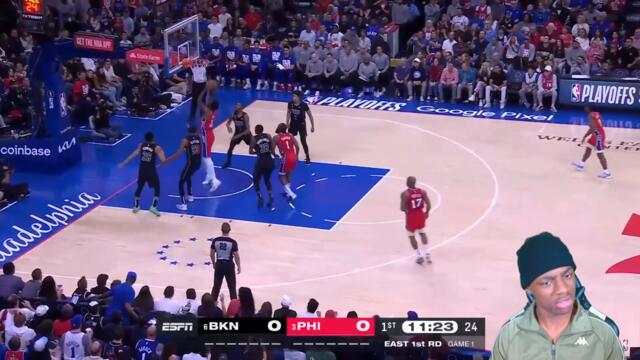 Philadelphia 76ers vs Brooklyn Nets Full Game Highlights Reaction