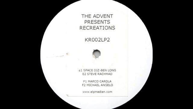 The Advent - Recreations (Marco Carola Remix)