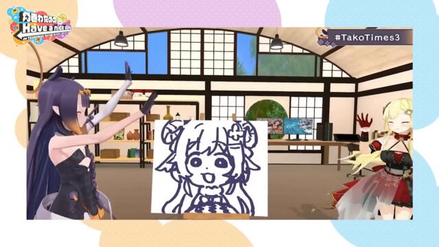 イナちゃんと一緒にたこ焼きパーティー！！！【角巻わためのHave a nice day】#はばない