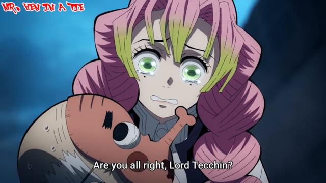 Mitsuri Saves the Village Chief — Demon Slayer Season 3 Episode 5