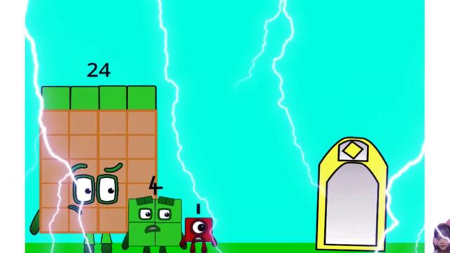 Numberblocks Infinity Radical remix | Challenge Multiplication of two numbers