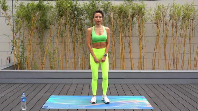 10 MIN HIIT OUTDOOR WORKOUT 🔥- Full Body Fat Burning