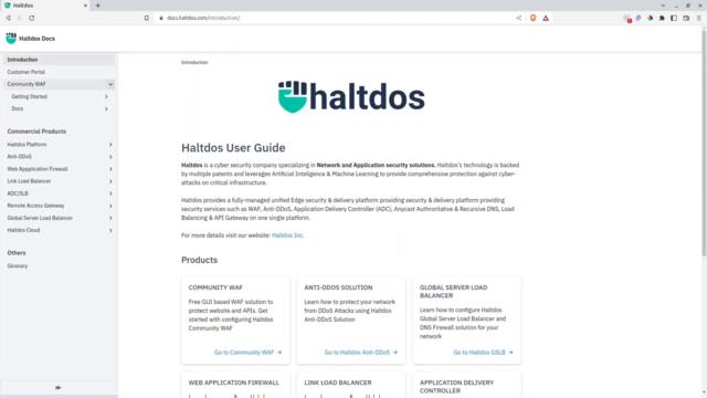Haltdos community WAF - Full Installation tutorial Step-by-Step