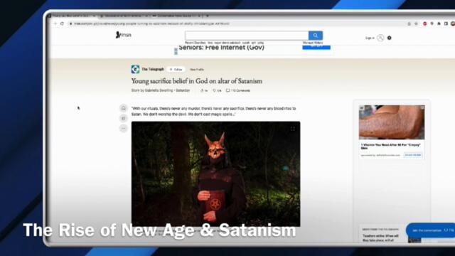 Trending Towards Tribulation Rise in New Age Satanism