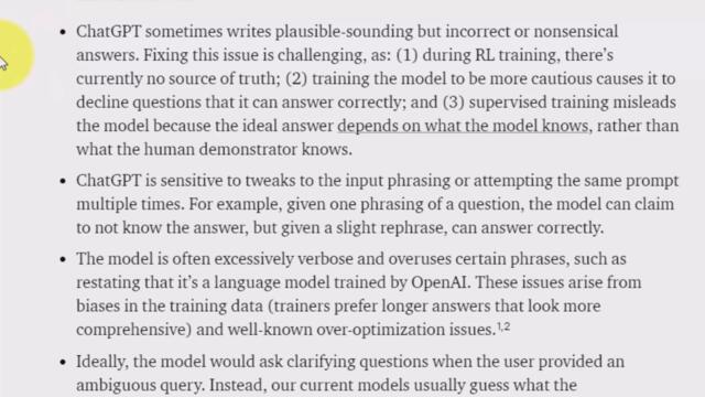 OpenAI's Insights on Chatbot Limitations - How to Utilize ChatGPT Effectively