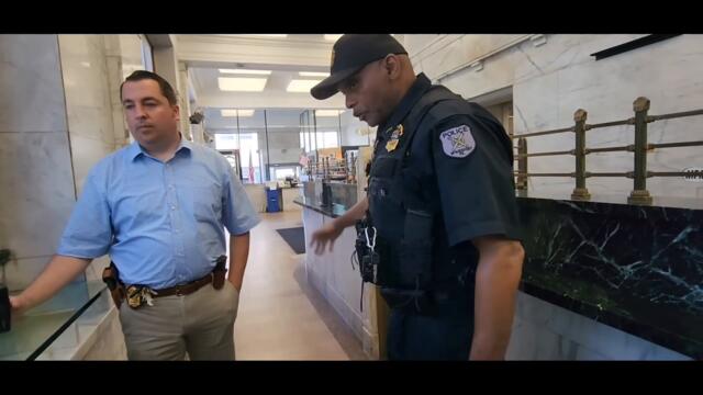 PEACEFUL JOURNALIST ARRESTED  HARD BY COPS!