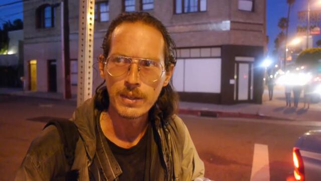 Homeless man talks openly about being addicted to heroin. We have an opioid crisis in America.
