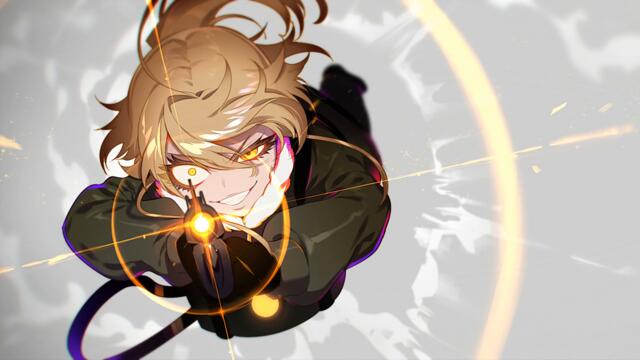 幼女戦記 ED / Youjo Senki Ending 「FULL」 - "Los! Los! Los!" -  Tanya Degurechaff (悠木 碧)