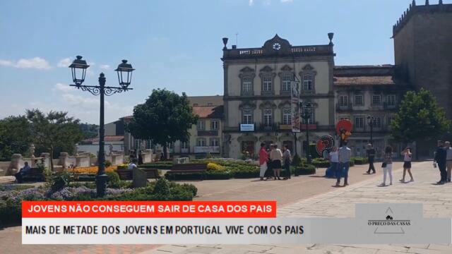 Jovens adultos portugueses:  Mais de metade ainda vive com os pais