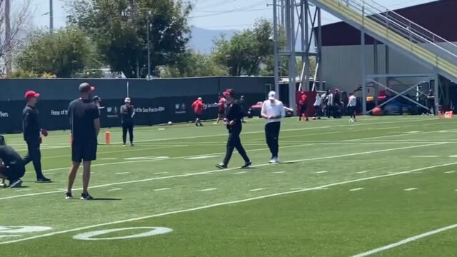 🚨FULL VIDEO | Trey Lance, Sam Darnold & Brandon Allen Throwing at 49ers OTAs❗️