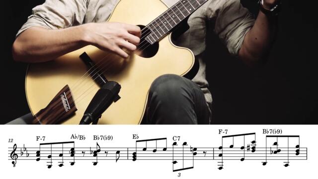 Pasquale Grasso - Ain't misbehavin' Transcription