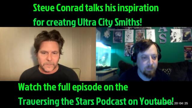 Steve Conrad talks his inspiration for Ultra City Smiths! #ultracitysmiths #steveconrad #foryou