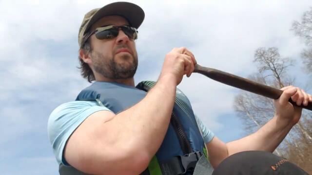 Overnight at Mighty Falls by Canoe