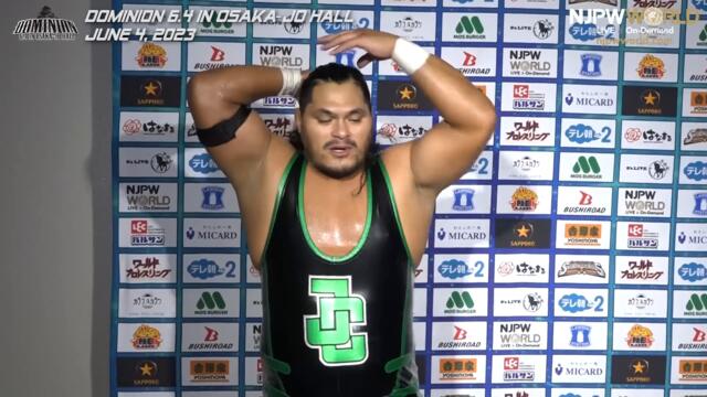 #njDOMINION 4th Match Backstage 6/4/23 (with Subtitles)｜DOMINION 6.4 in OSAKA-JO HALL 第4試合 Backstage
