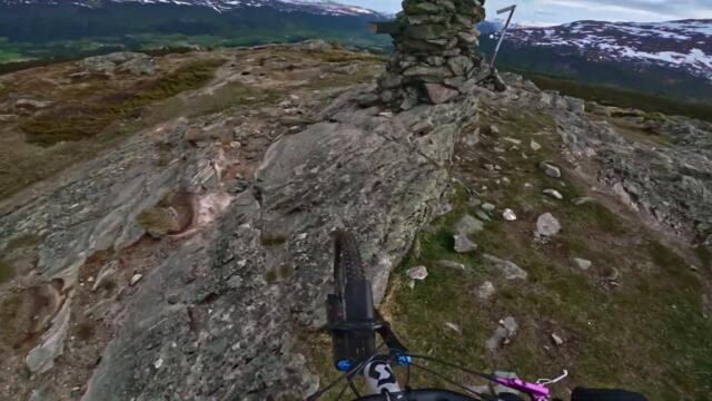 Ultra high quality 4K MTB POV - Svarthaugen @ Oppdal, Norway