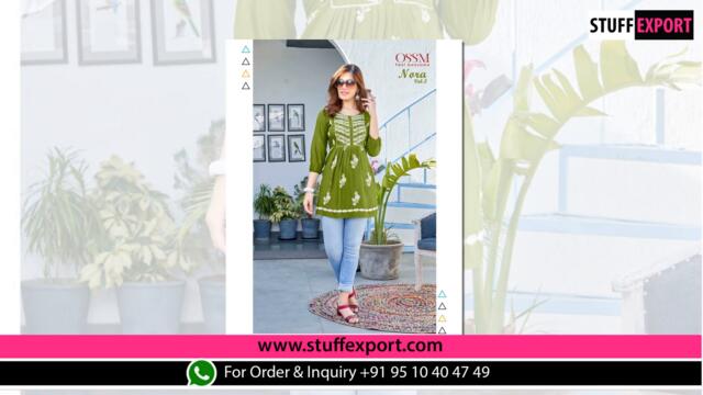Ossm Nora Vol 2 Casual Wear Ladies Top Collection Full Catalog Available At Wholesale Rate.