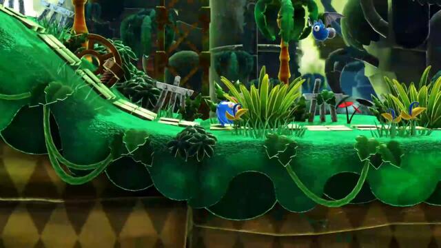 原点回帰の2Dソニック『ソニックスーパースターズ』10分のゲームプレイ