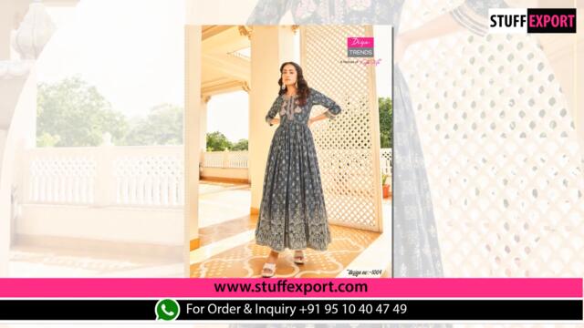 Poosh Vol 1 By Diya Trends Fancy Designer Gown Collection Full Catalog Available At Wholesale Rate.