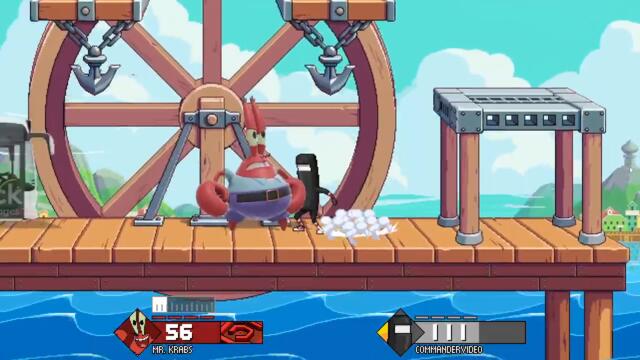 Fraymakers Gameplay - Mr Krabs