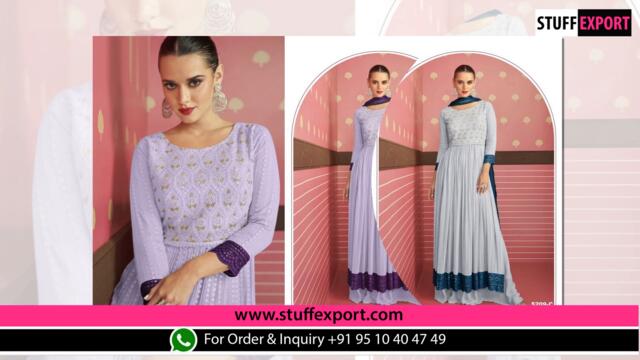 5209 Master Colour Georgette Embroidery Suit Collection Full Catalog Available At Wholesale Rate.