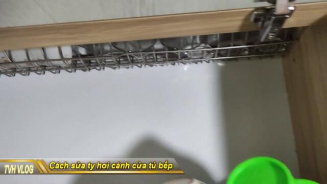 Cách sửa ty nâng cánh cửa tủ bếp - Ty nâng Bluka siêu rẻ |Thần Hóng